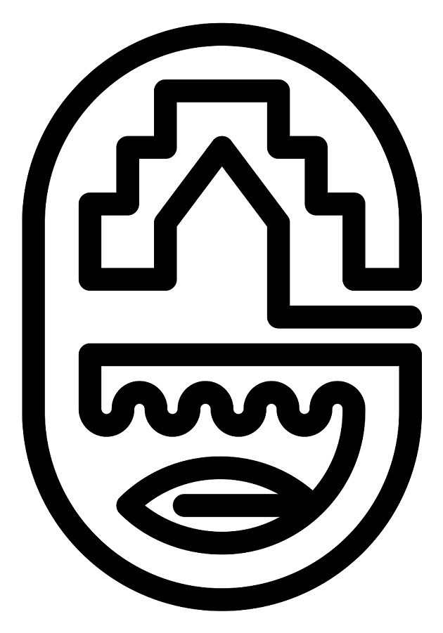 logo Grunobuurt - icoon zwart